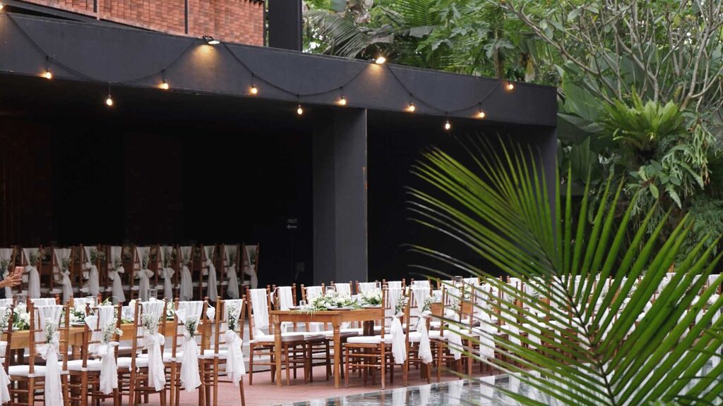 Your Intimate Sanctuary Awaits for the modern wedding venues in bali at Titik Dua Ubud